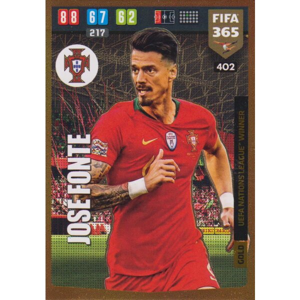 402 - Jose Fonte - UEFA Nations League Winner  - 2020