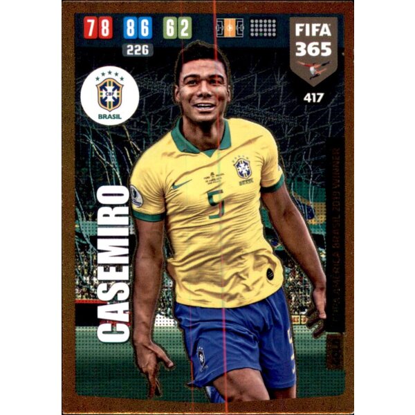 417 - Casemiro - Copa America Brasil 2019 Winner  - 2020