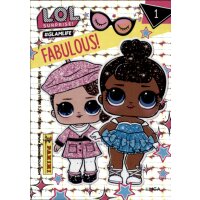 Karte 1 - L.O.L Surprise Serie 2 - Pop Glitter