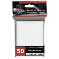 Monster Sleeves - Weiß - Monster Protectors - 50...