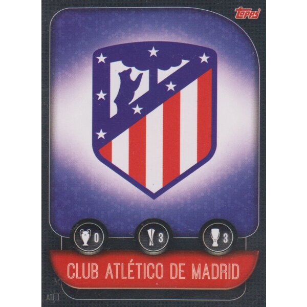 ATL1  - Atletico Madrid - Club Badge - 2019/2020