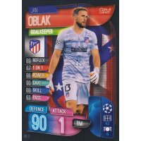 ATL2  - Jan Oblak - Basis Karte - 2019/2020