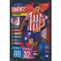 ATL6  - Jose Maria Gimenez  - Basis Karte - 2019/2020