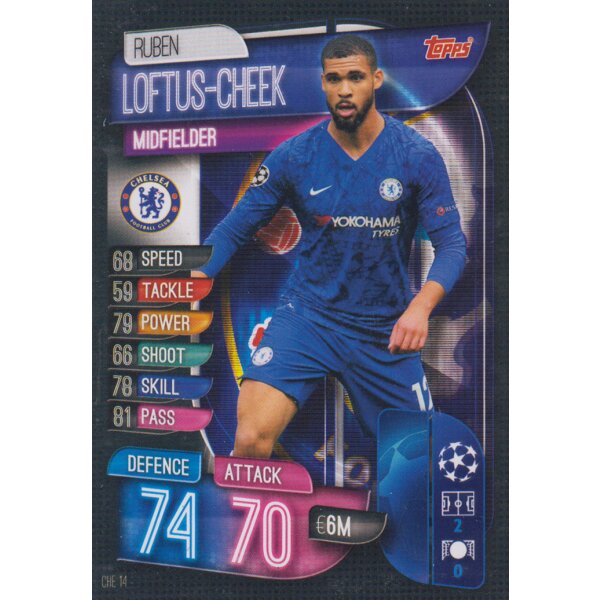 CHE14  - Ruben Loftus-Cheek - Basis Karte - 2019/2020