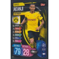 DOR5  - Manuel Akanji  - Basis Karte - 2019/2020