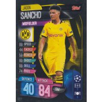 DOR10  - Jadon Sancho - Basis Karte - 2019/2020