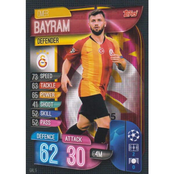 GAL5  - Omer Bayram - Basis Karte - 2019/2020