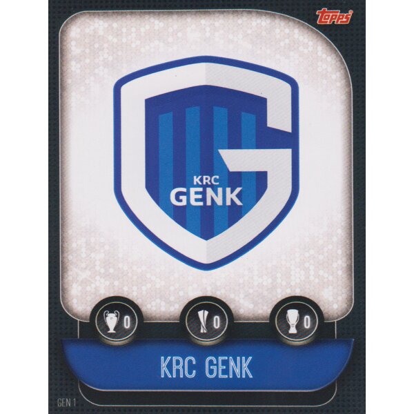 GEN1  - KRC Genk - Club Badge - 2019/2020