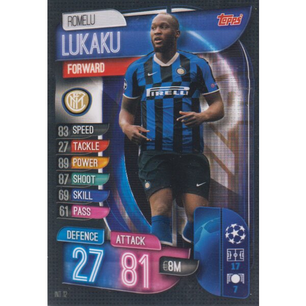 INT12  - Romelu Lukaku - Basis Karte - 2019/2020