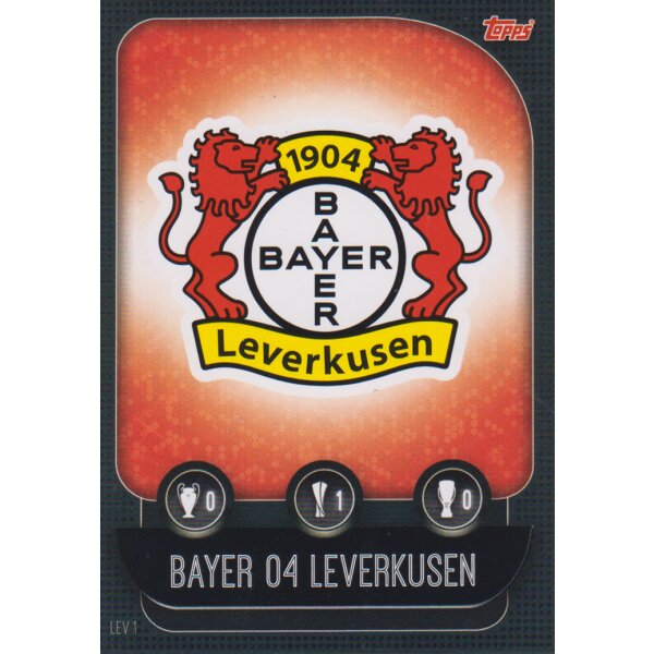 LEV1  - Bayer 04 Leverkusen - Club Badge - 2019/2020