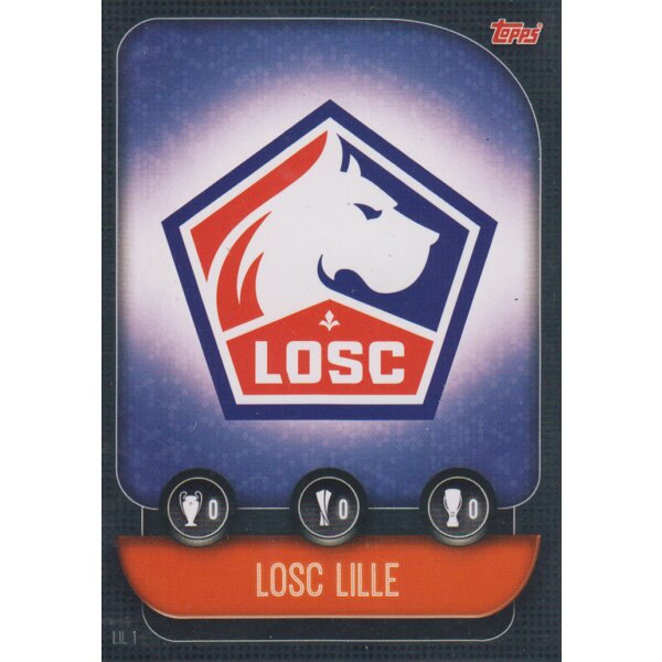 LIL1  - Lille Olympique Sporting Club  - Club Badge - 2019/2020