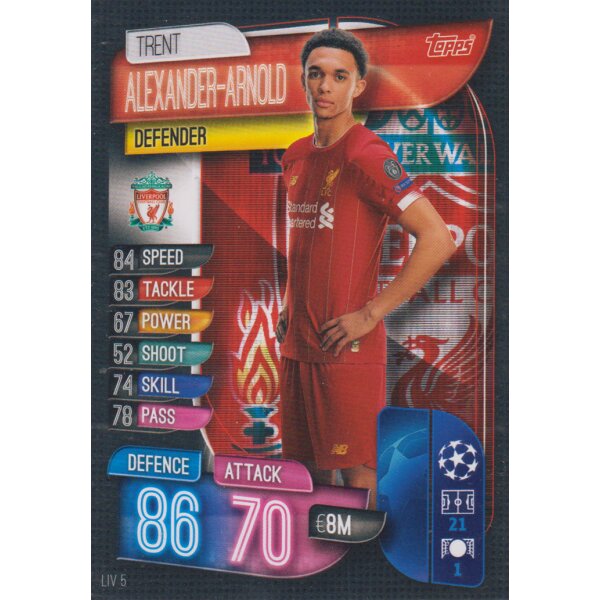 LIV5  - Trent Alexander-Arnold  - Basis Karte - 2019/2020