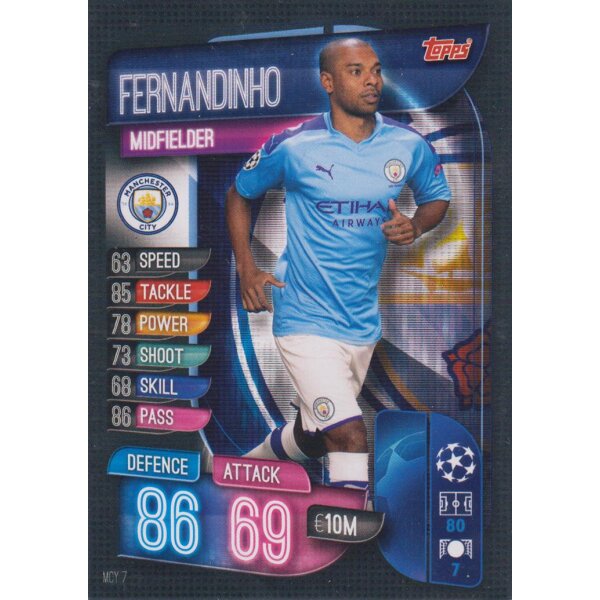 MCY7  - Fernandinho  - Basis Karte - 2019/2020