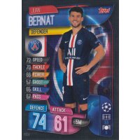 PSG6  - Juan Bernat  - Basis Karte - 2019/2020