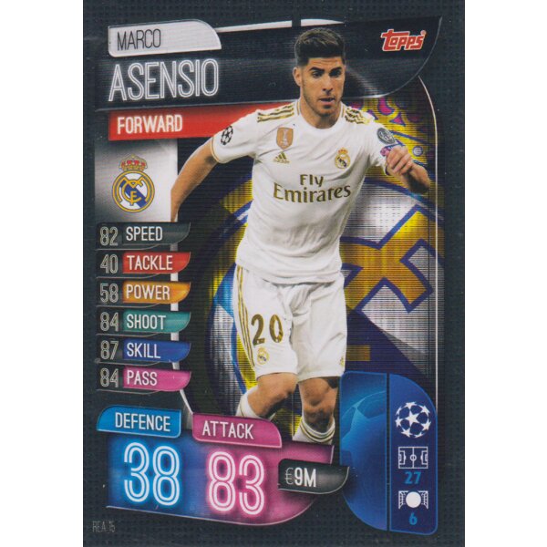 REA15  - Marco Asensio  - Basis Karte - 2019/2020