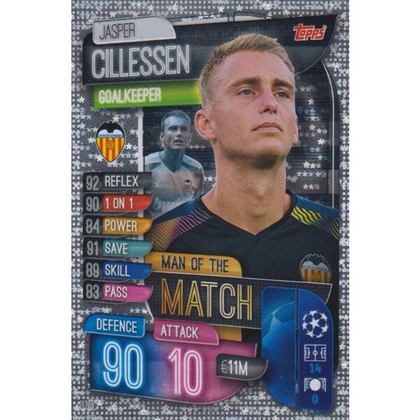 M VAL  - Jasper Cillessen - Man of the Match - 2019/2020