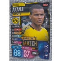 M DOR  - Manuel Akanji - Man of the Match - 2019/2020