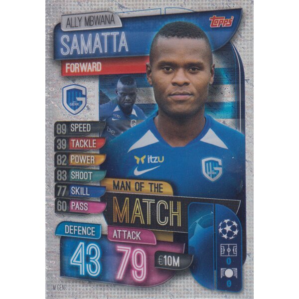 M GEN  - Ally Mbwana Samatta - Man of the Match - 2019/2020