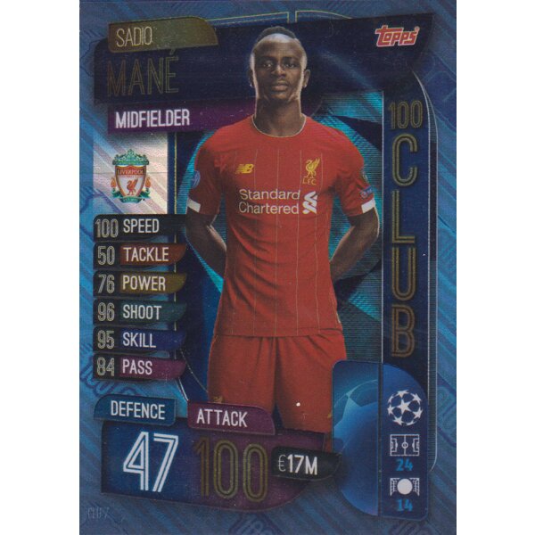 CLU7  - Sadio Mane - Club 100 - 2019/2020