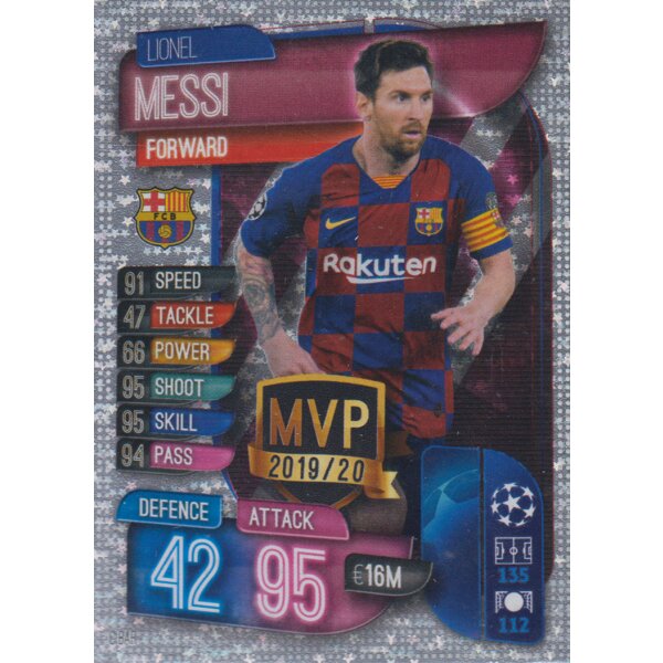 C BAR  - Lionel Messi - MVP - 2019/2020