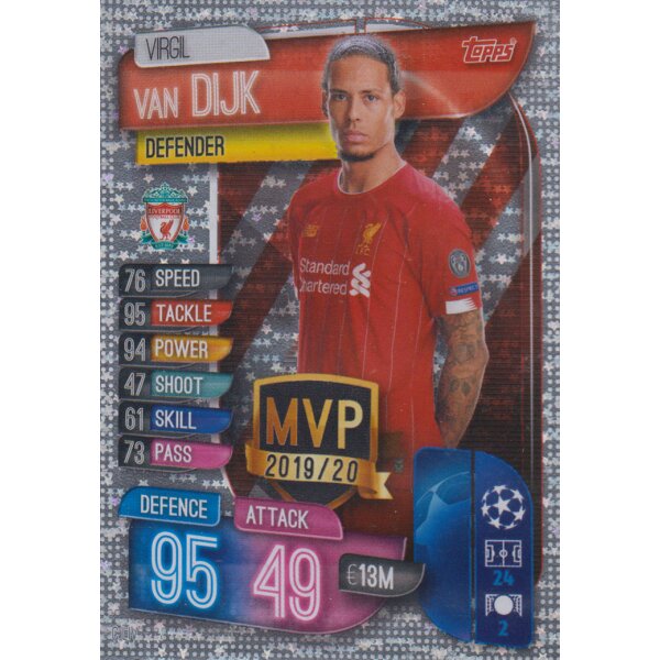 C LIV  - Virgil van Dijk - MVP - 2019/2020