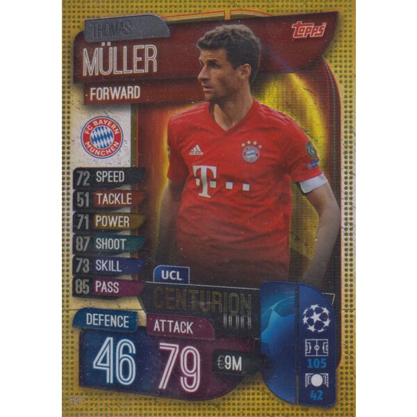 CEN3  - Thomas Müller - UCL Centurion - 2019/2020