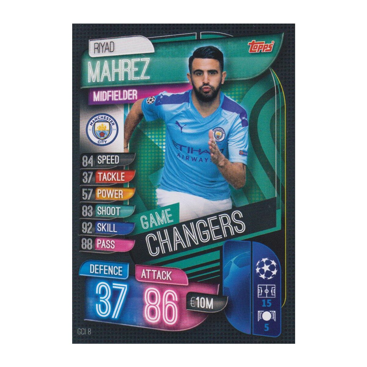 GCI8 - Riyad Mahrez - Game Changer - 2019/2020, 1,79