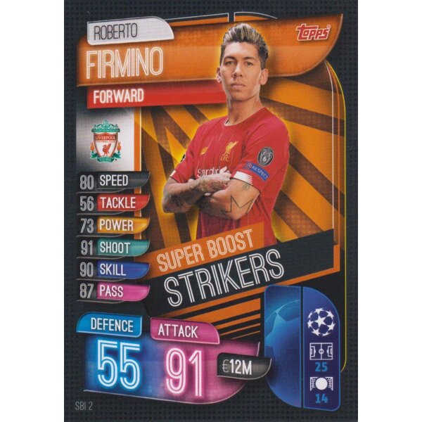 SBI2  - Roberto Firmino - Super Boost Strikers - 2019/2020