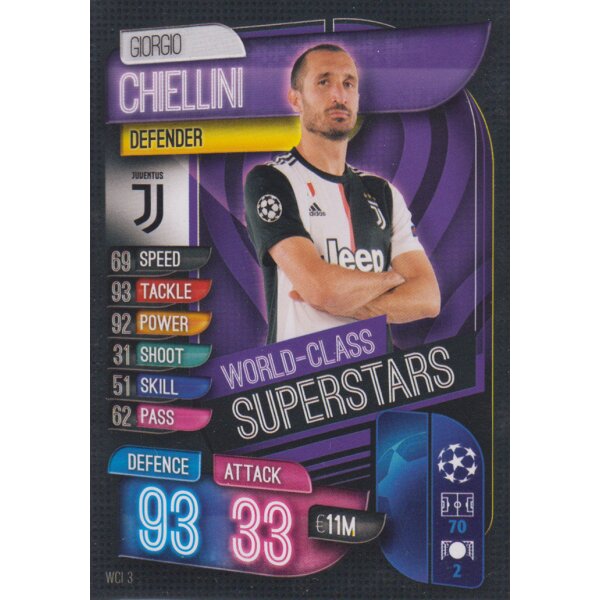 WCI4  - Giorgio Chiellini - World-Class Superstars - 2019/2020