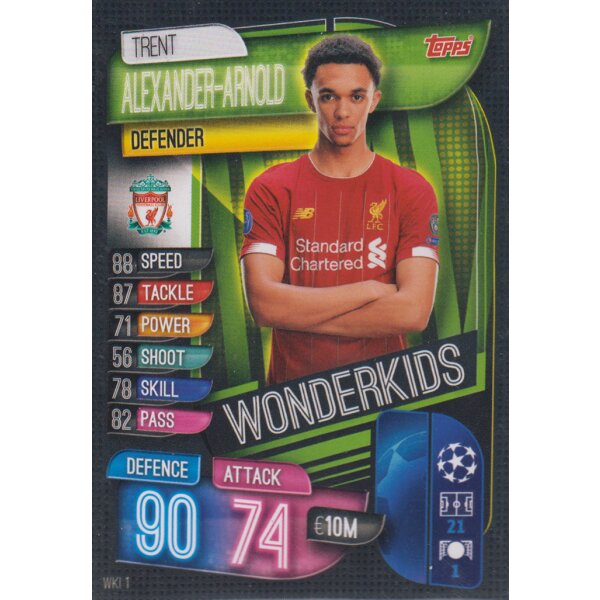 WKI1  - Trent Alexander-Arnold - Wonderkids - 2019/2020