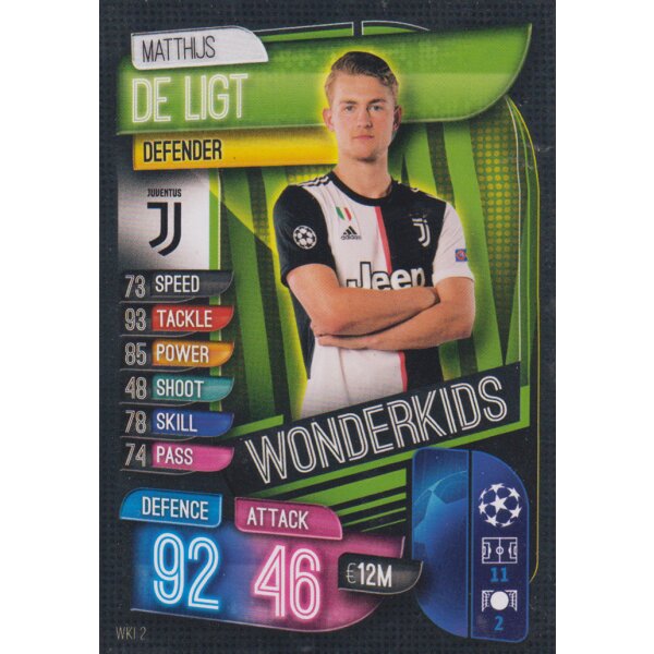 WKI2  - Mattijs de Ligt - Wonderkids - 2019/2020