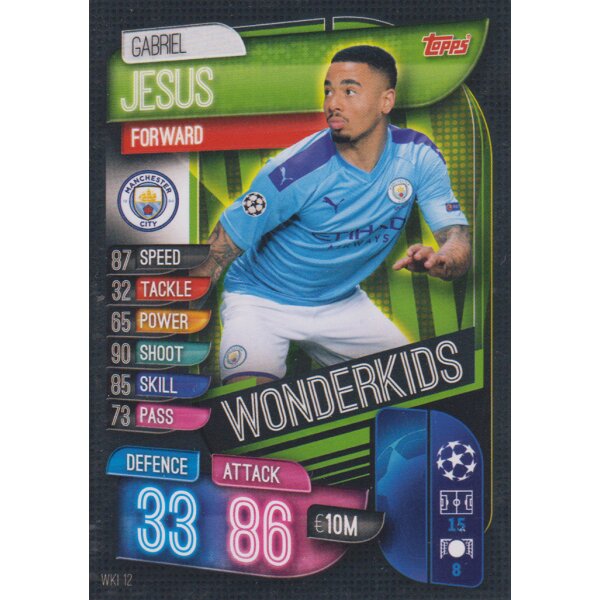 WKI12  - Gabriel Jesus - Wonderkids - 2019/2020