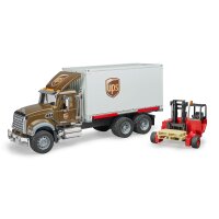 Bruder 2828 - MACK Granite UPS Logistik-LKW mit...