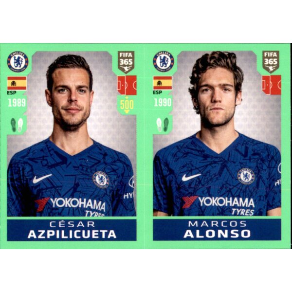 Sticker 13 - Cesar Azpilicueta - Marcos Alonso