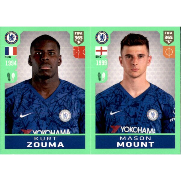 Sticker 15 - Kurt Zouma - Mason Mount