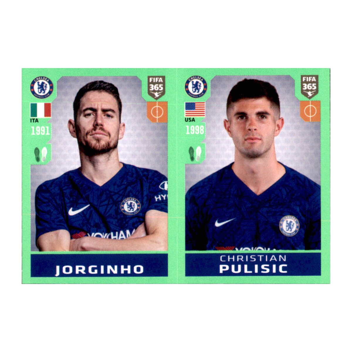 Sticker 21 Jorginho Christian Pulisic 0 79