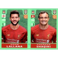 Sticker 37 - Adam Lallana - Xherdan Shaqiri