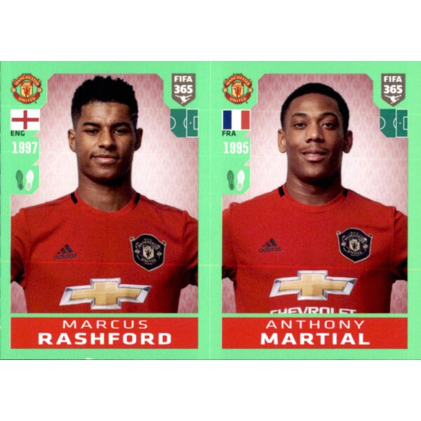 Sticker 73 - Marcus Rashford - Anthony Martial