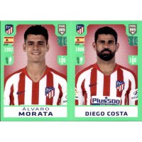 Sticker 89 - Alvaro Morata - Diego Costa