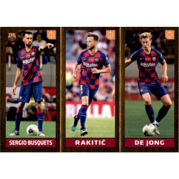 Sticker 102 - Sergio Busquets - Rakitic - de Jong