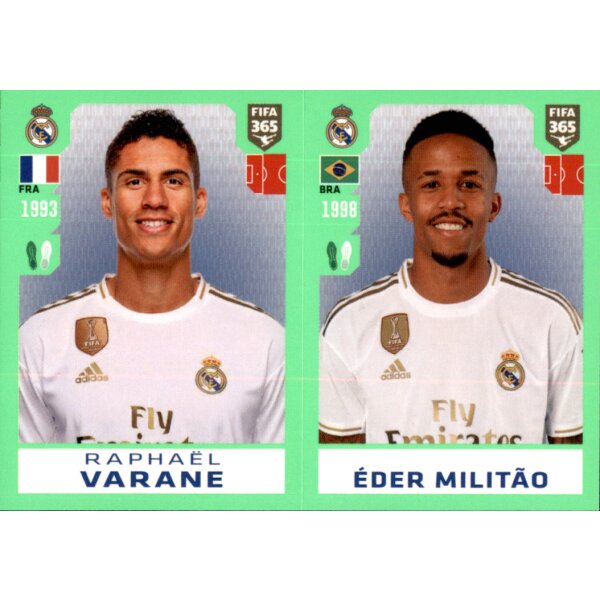 Sticker 111 - Raphael Varane - Eder Militao