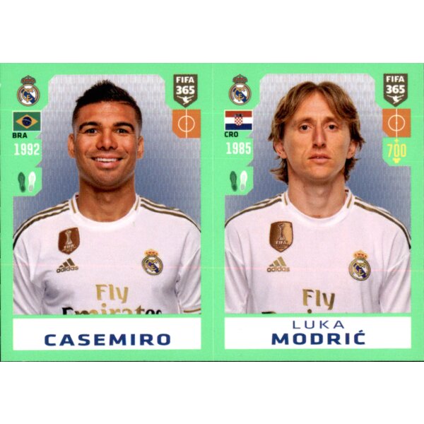 Sticker 112 - Casemiro - Luka Modric