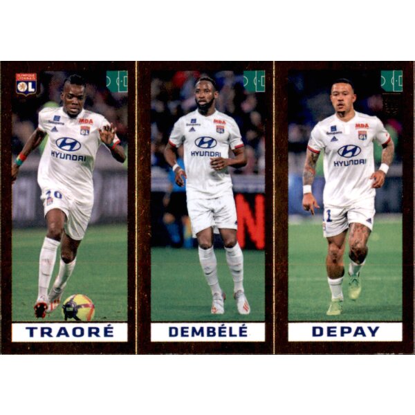 Sticker 136 - Traore - Dembele - Depay