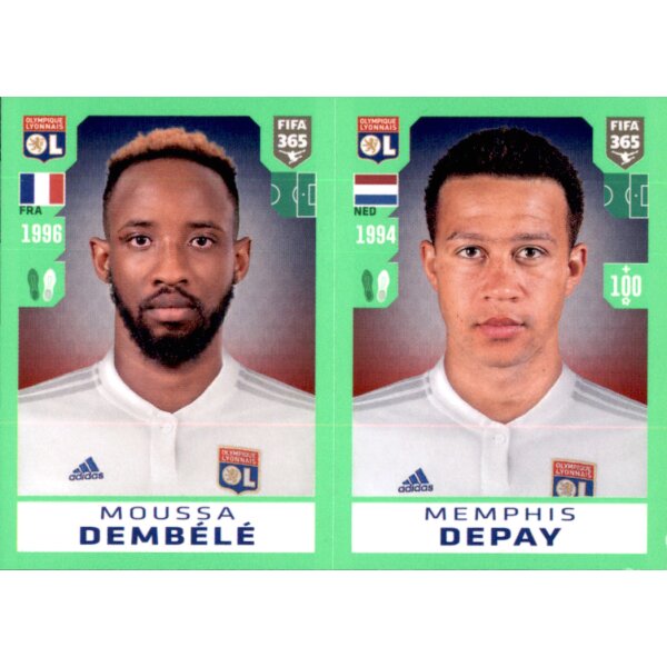 Sticker 137 - Moussa Dembele - Memphis Depay