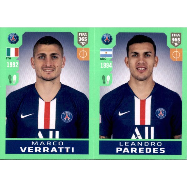 Sticker 146 - Marco Verratti - Leandro Paredes