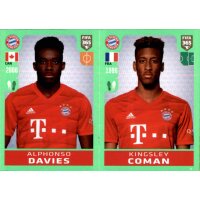 Sticker 165 - Alphonso Davies - Kingsley Coman