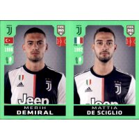 Sticker 239 - Merih Demiral - Mattia De Sciglio