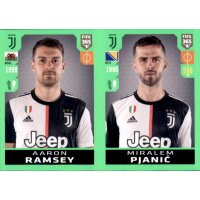 Sticker 241 - Aaron Ramsey - Miralem Pjanic