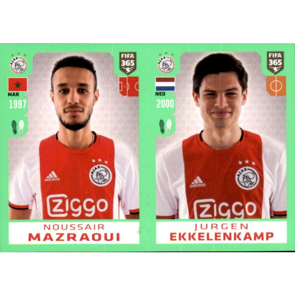 Sticker 272 - Noussair Mazraoui - Jurgen Ekkelenkamp