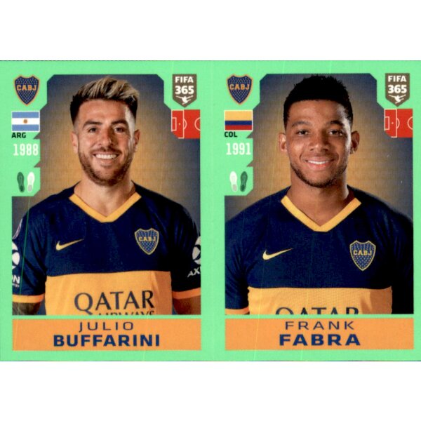 Sticker 302 - Julio Buffarini - Frank Fabra